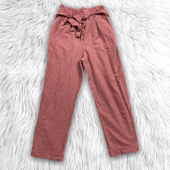 Sienna Sky Pants & Jumpsuits | Sienna Sky Paperbag Waist Pants Pin Striped | Poshmark